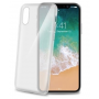 CELLY GELSKIN COVER PER IPHONE X COLORE TRASPARENTE