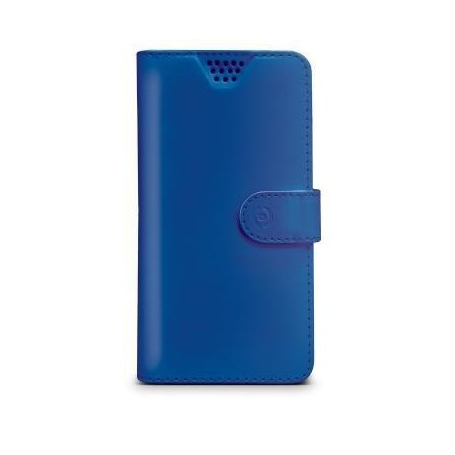 CELLY WALLY UNICA COVER UNIVERSALE A LIBRO  XXXL 15,2CM 6° COLORE BLU