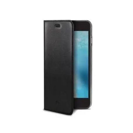 CELLY AIR COVER A LIBRO VERA PELLE PER IPHONE 7 PLUS COLORE NERO