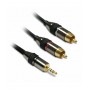 METRONIC CAVO TELATO JACK 3,5MM/2 RCA CAMBLE