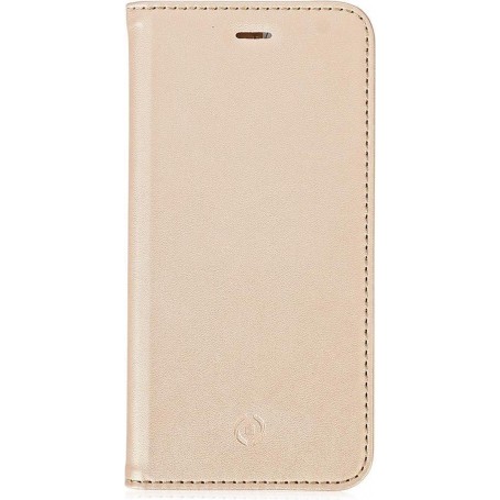 CELLY AIR CUSTODIA A LIBRO PER IPHONE 7 COLORE ORO