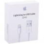CAVO (HQ) DI RICAMBIO  MD819ZM/A-B LIGHTHING TO USB 2 MT. BIANCO PER APPLE IPHONE