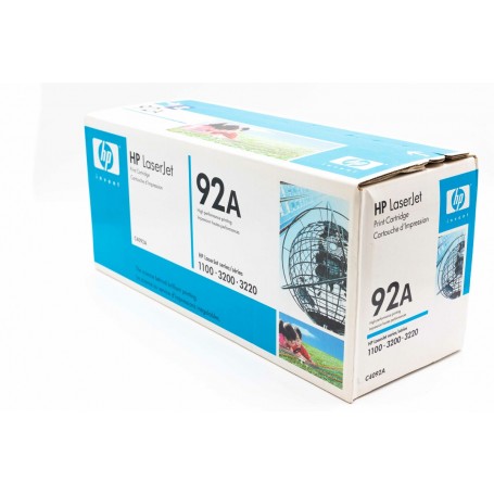 Toner HP 92A (C4092A), originale nero. Stampanti HP LaserJet 1100 e HP LaserJet 3200