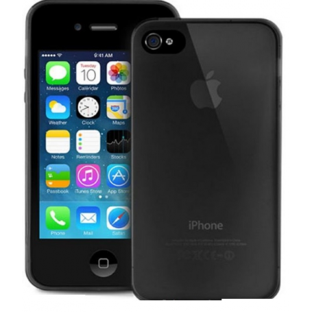 PURO ULTRA SLIM CUSTODIA PER IPHONE 5/5S COLORE TRASPARENTE,NERO