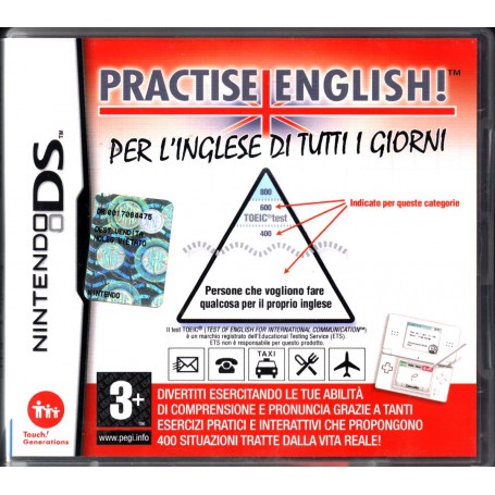 PRACTISE ENGLISH PER NINTENDO DS