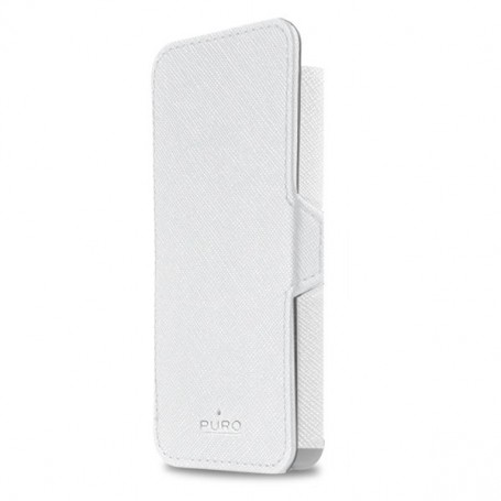 PURO CUSTODIA A LIBRO PER IPHONE 5/5S COLORE BIANCO