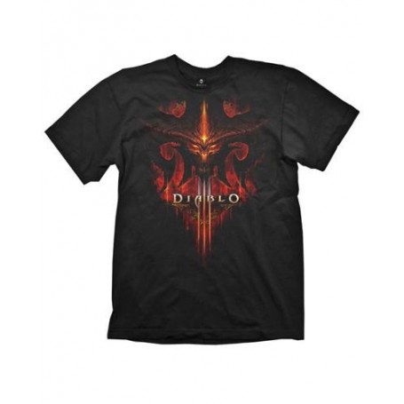 MAGLIETTA DIABLO III BURNING NERO XL