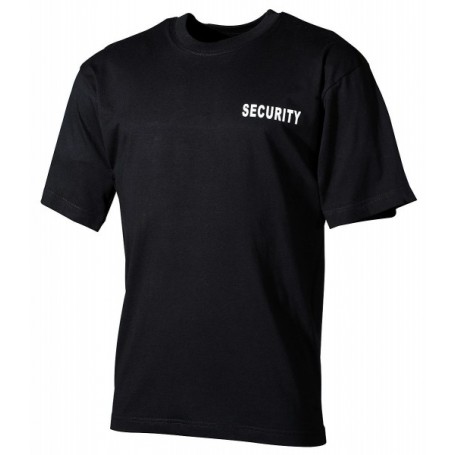 MAGLIETTA SECURITY NERA TAGLIA XXXL