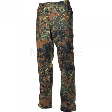 MFH US COMBAT PANTS - FLECKTARN TAGLIA S