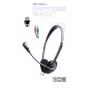 3 PEZZI DI FIESTA ECO CUFFIE STEREO CON FILO 1.4 mt. PER PC CON MICROFONO