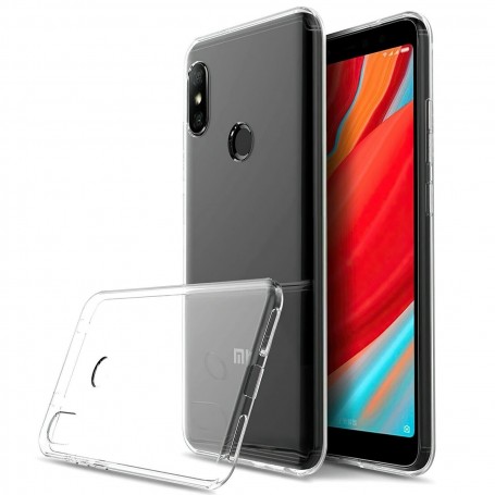 CUSTODIA TRASPARENTE IN SILICONE ULTRA SLIM 0.3MM PER XIAOMI REDMI S2