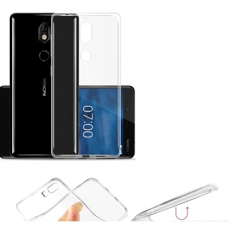 CUSTODIA TRASPARENTE ULTRA SLIM 0.3MM PER NOKIA 7