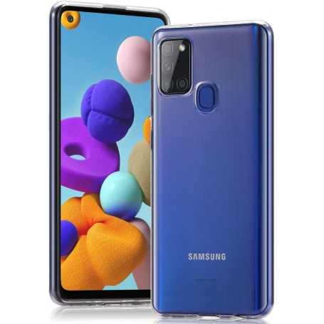 CUSTODIA TRASPARENTE IN SILICONE PER SAMSUNG GALAXY A21S 2,0MM