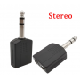 ADATTATORE AUDIO STEREO 2 IN 1 OUT DA 6,35MM