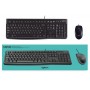 LOGITECH MK120 TASTIERA E MOUSE CON FILO USB