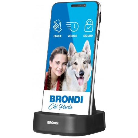 BRONDI AMICO SMARTPHONE S+B BLACK DUAL SIM 4G 2/16GB