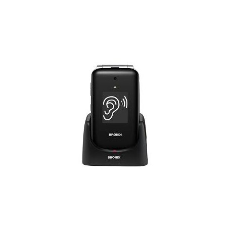 BRONDI AMICO SUPER VOICE 2,8" AUDIO AMPLIFICATO DUAL SIM RADIO FOTOCAMERA BLACK