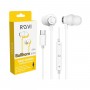 ROVI BULLHORN SE-913 AURICOLARI A FILO TYPE-C BIANCO