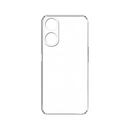 COVER CUSTODIA POSTERIORE 2MM PER OPPO A58 4G