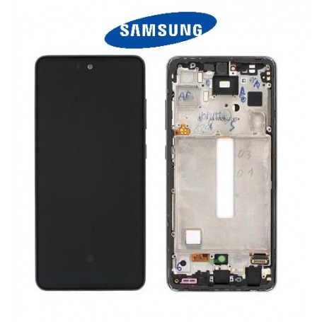 DISPLAY LCD ORIGINALE SERVICE SAMSUNG A52S 5G SM-A528B F/FN/DS MINT (green)+ FRAME