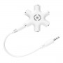 CELLY MIX 5 INPUT JACK 3.5MM WHITE