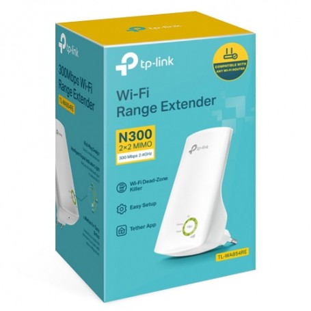 TP-LINK TL-WA854RE WI-FI RANGE EXTENDER BIANCO 10/100 MBIT