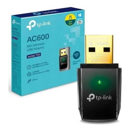 TP-LINK USB WI-FI ARCHER T2U 600 MBIT/S DUAL-BAND 2.4GHZ & 5GHZ