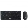 KIT MOUSE E TASTIERA NILOX WIRELESS SLIM CON RICEVITORE BLUETOOTH NERO