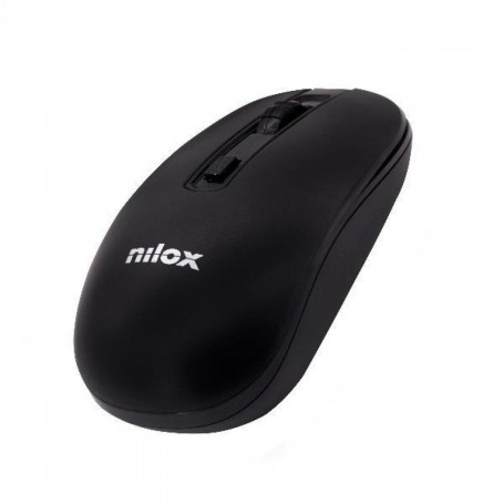 MOUSE NILOX WIRELESS BLACK 1600 DPI NXMOWI2001