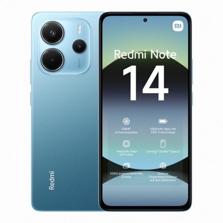 XIAOMI REDMI NOTE 14 4G 8/256GB 6.67" OCEAN BLUE