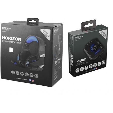 CUFFIA GAMING FUSION HEADSET + SOUND BOX 7.1 VIRTUAL SURROUND - BUNDLE