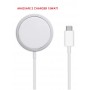 ALIMENTATORE DI RICAMBIO MAGSAFE WIRELESS RICARICA RAPIDA PER IPHONE 12 Pro/Max/Mini