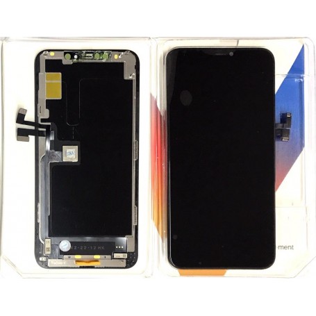 DISPLAY LCD INCELL HIGH END PER APPLE IPHONE 11 PRO SERIE CORE NERO 5,8" PARI ORIGINALE + ALLOGGI