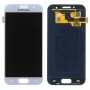 DISPLAY LCD (SAMOLED)  ORIGINALE SAMSUNG A3 2017 A320F BLUE/BLU GH97-19732C