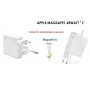 ALIMENTATORE PER MACBOOK AIR CARICABATTERIA COMPAT. APPLE MAGSAFE1 45WATT  " L"