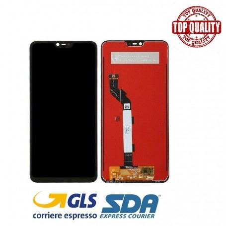 DISPLAY LCD + TOUCH SCREEN PER XIAOMI MI 8 LITE NERO M1808D2TG SENZA FRAME