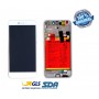 DISPLAY LCD ORIGINALE HUAWEI HONOR 8 LITE 2017 BIANCO + BATTERIA + FRAME