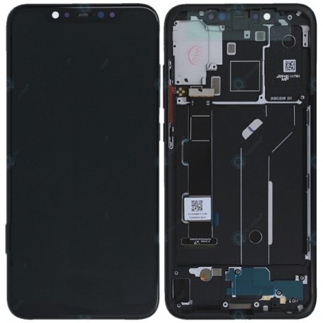 DISPLAY LCD ORIGINALE XIAOMI MI 8  NERO BLACK + FRAME M1803E1A M1803E1C