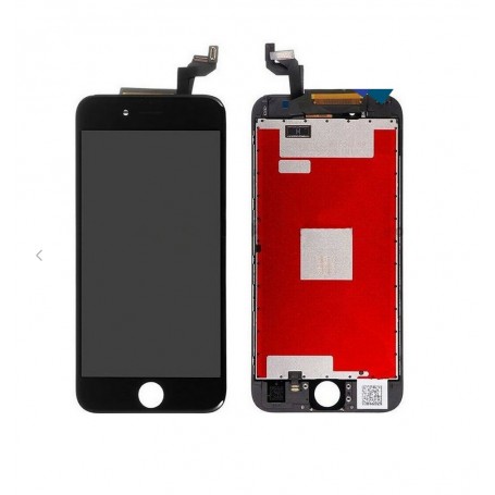 DISPLAY LCD RETINA PER APPLE IPHONE 6S NERO JK GRADO AAA + PIASTRA + ALLOGGI + BIADESIVO