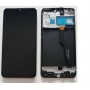 DISPLAY LCD PARI ORIGINALE SERVICE PER SAMSUNG A10 NERO SM-A105F/FN + FRAME