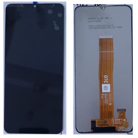 DISPLAY LCD PARI ORIGINALE PER SAMSUNG A12 NERO SM-A125 / A127 / A022 SENZA FRAME REV0.1